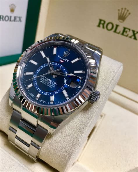 rolex sky dweller stainless|rolex sky dweller herren.